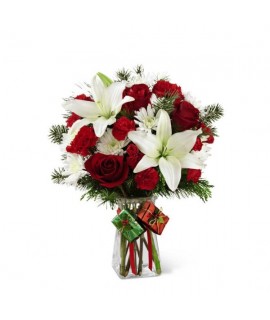 The FTD Joyous Holiday Bouquet The FTD Joyous Holiday Bouquet